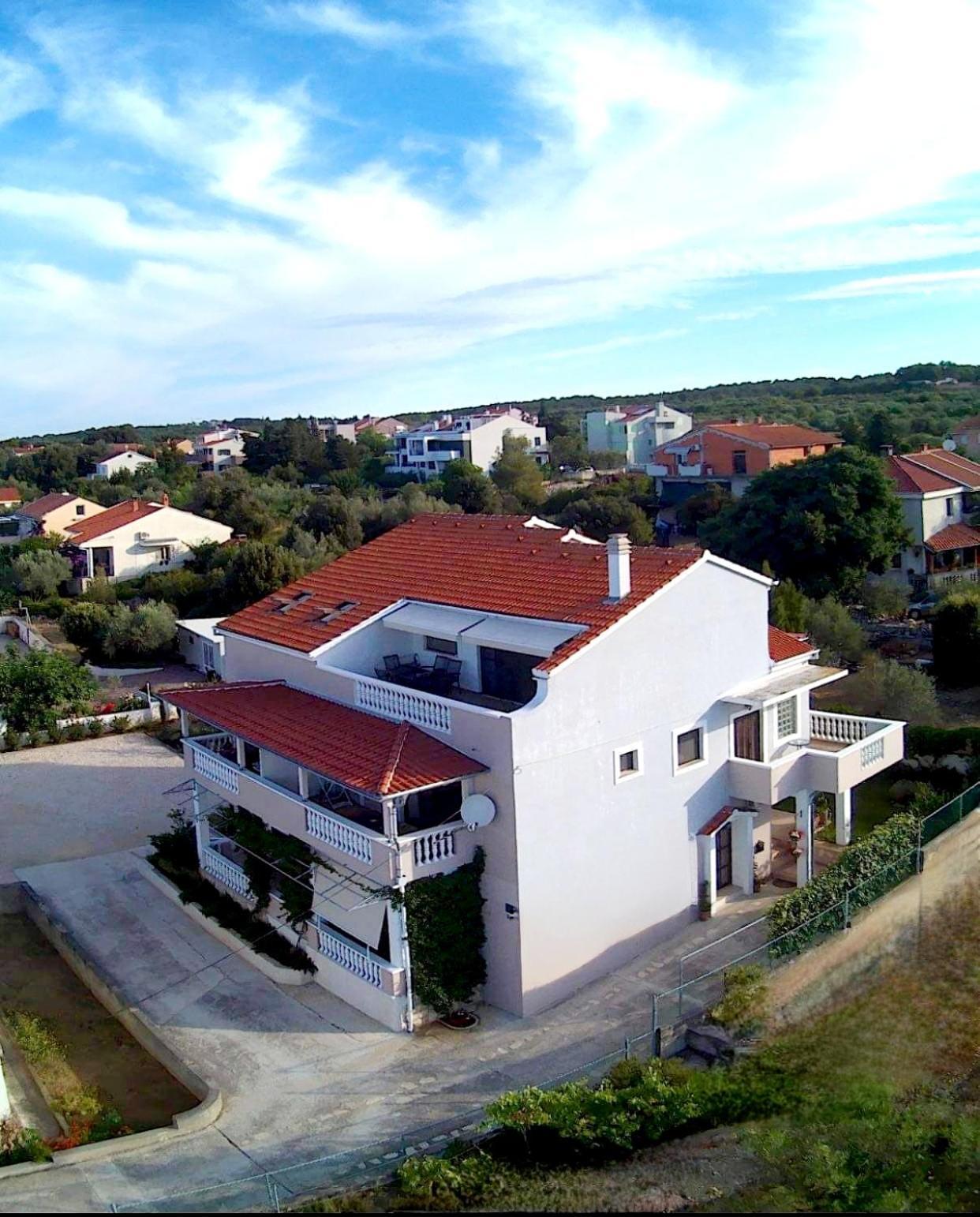 Apartman Lipotica Diklo Zára Kültér fotó